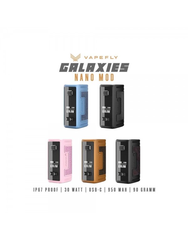 Vapefly Galaxies Mod - 30 Watt 950 mAh Akkuträger