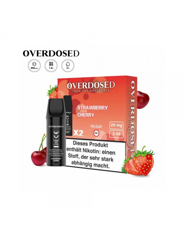 Overdosed Pods - Strawberry Cherry