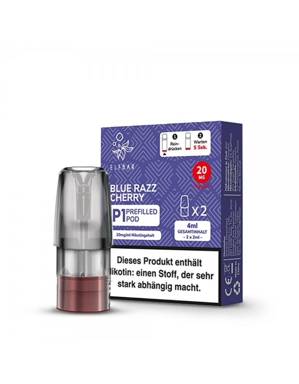 Elf Bar Mate 500 Ersatzpods - Blue Razz Cherry