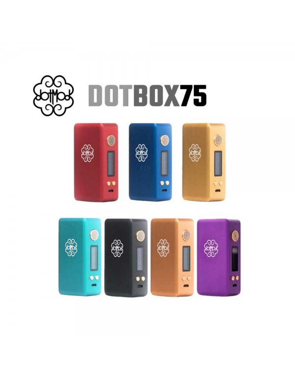 DotMod DotBox Mod - 75 W 18650 Akkuträger