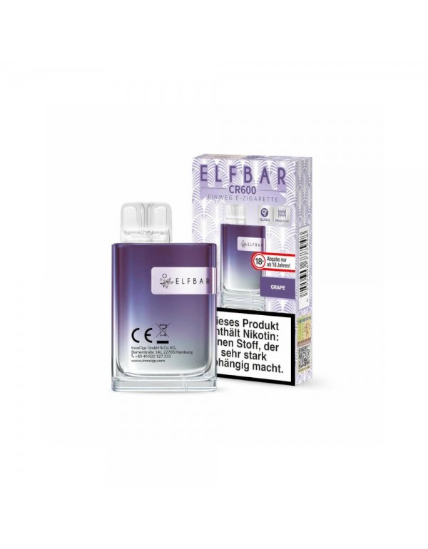 Elfbar CR600 E-Zigarette - Grape