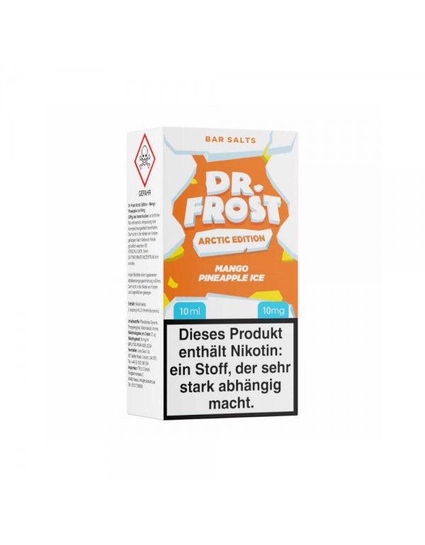 Dr. Frost Arctic Edition 10ml - Mango Pineapple Ic...