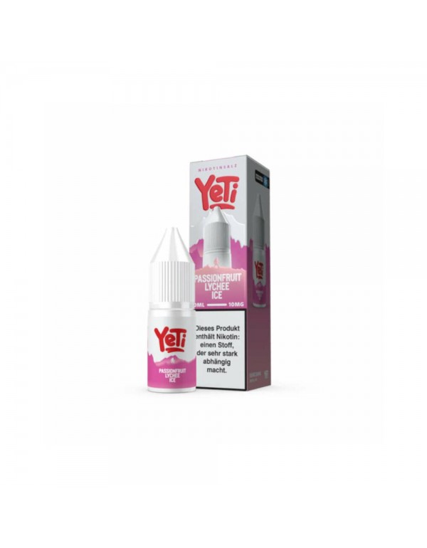 Yeti Summit Nic Salt 10ml - Passionsfruit Lychee I...