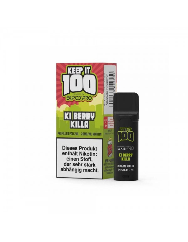 Exvape Keep it 100 Pod - Ki Berry Killa