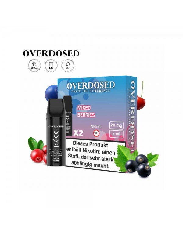 Overdosed Pods - Mixed Berries