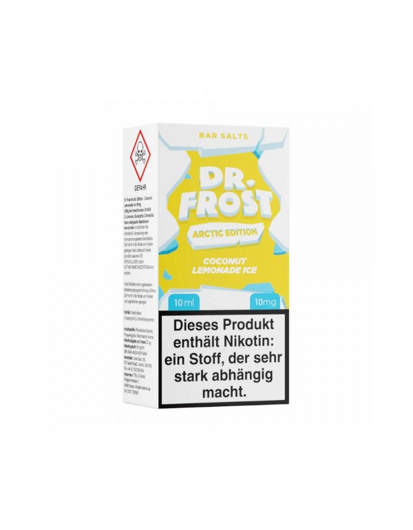 Dr. Frost Arctic Edition 10ml - Coconut Lemonade I...