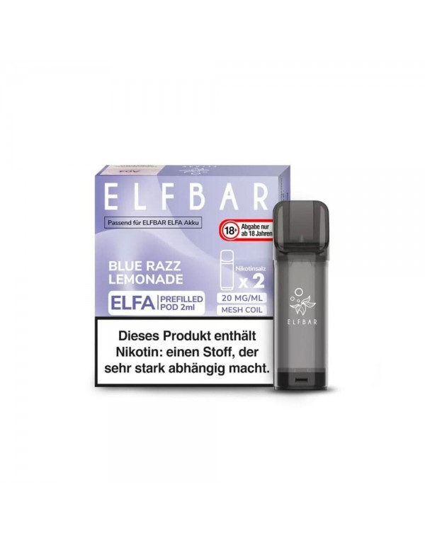 Elf Bar Elfa Ersatzpods - Blu Razz Lemonade