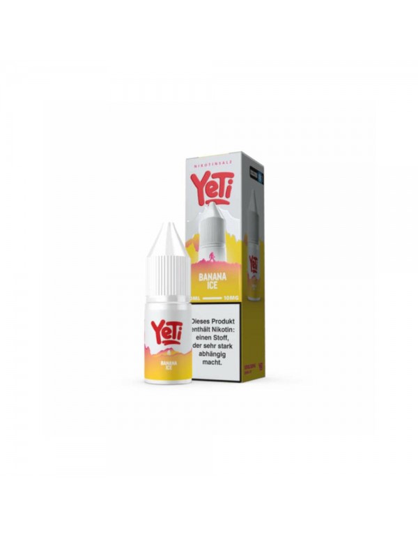 Yeti Summit Nic Salt 10ml - Banana Ice