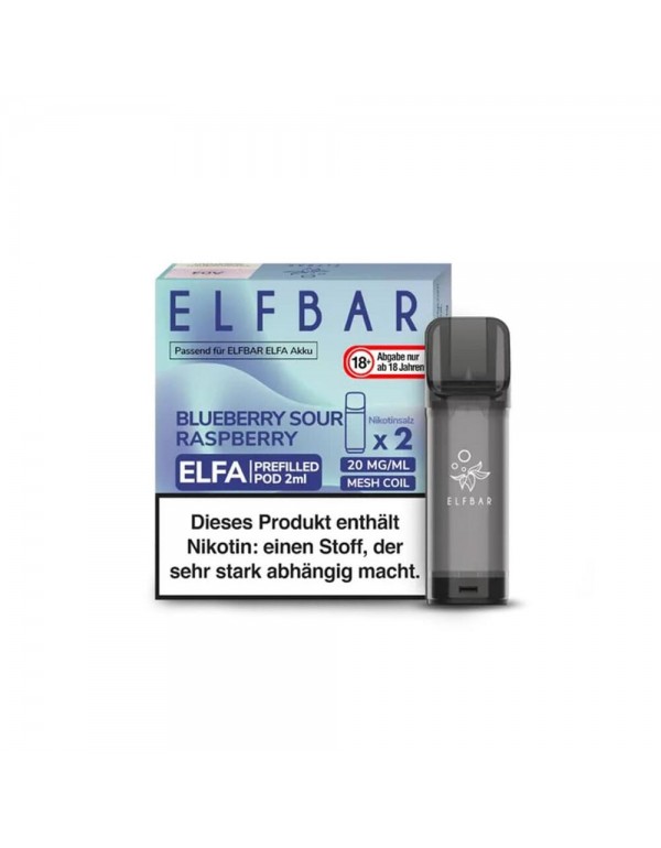 Elf Bar Elfa Ersatzpods - Blueberry Sour Raspberry