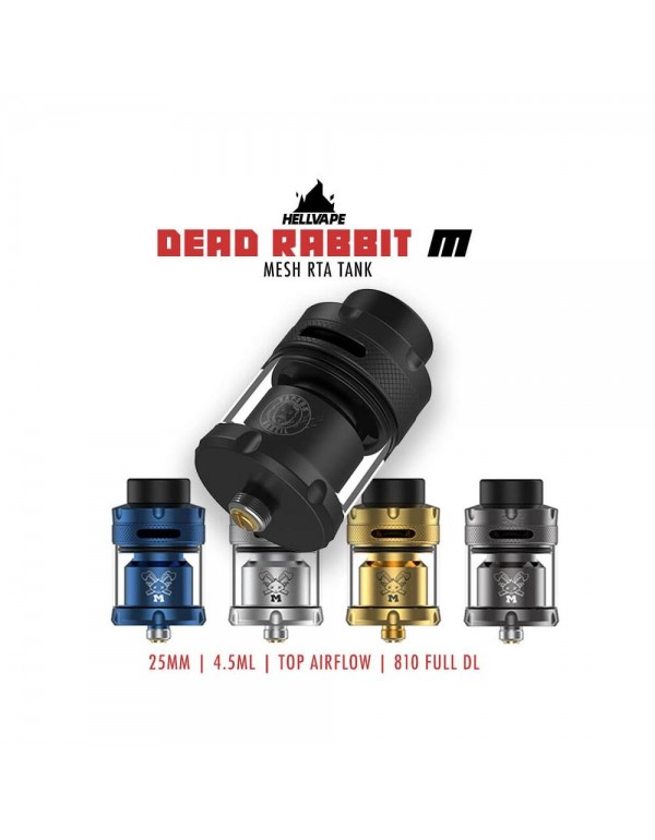 Hellvape Dead Rabbit M Tank - 27mm 4,5ml Mesh RTA