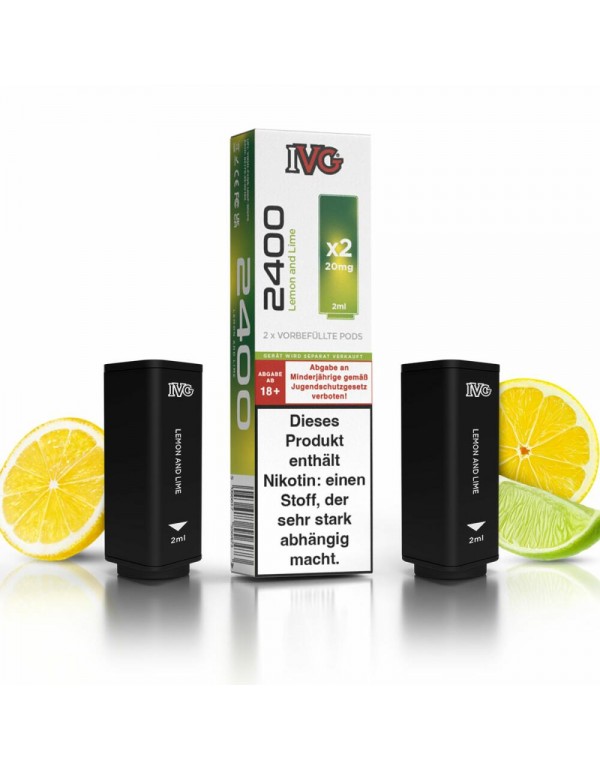 IVG 2400 Ersatzpod - Lemon Lime