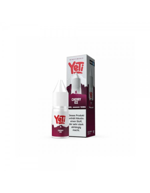 Yeti Summit Nic Salt 10ml - Cherry Ice