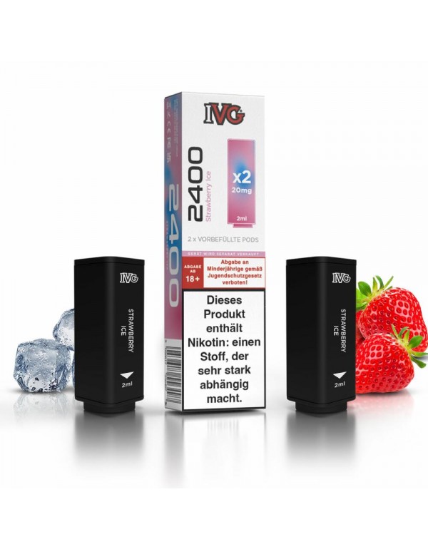 IVG 2400 Ersatzpod - Strawberry Ice