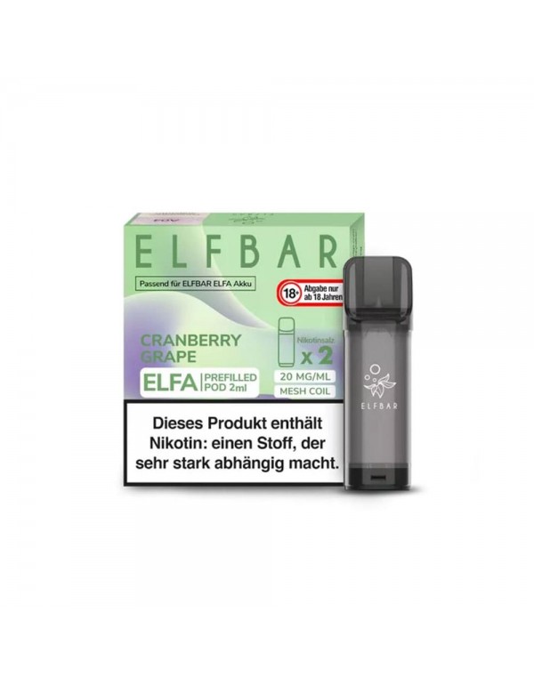 Elf Bar Elfa Ersatzpods - Cranberry Grape