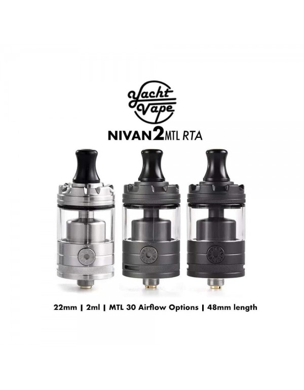 YachtVape Nivan MTL RTA V2 - 22mm Verdampfer