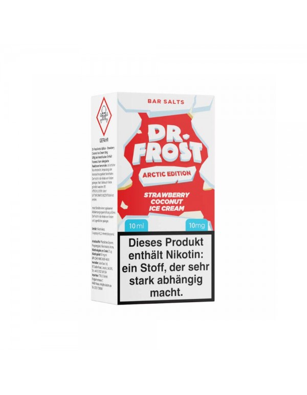 Dr. Frost Arctic Edition 10ml - Strawberry Coconut...