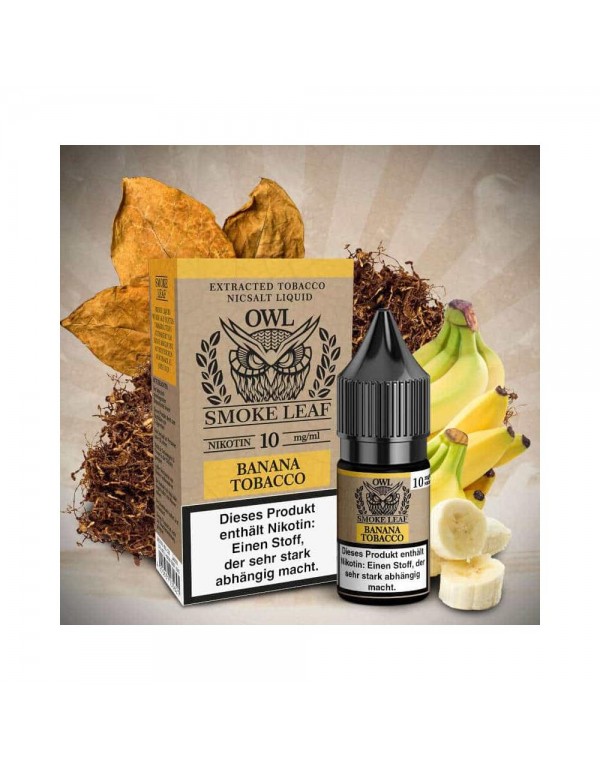 OWL Nikotinsalz Liquid 10ml - Smoke Leaf Banana To...