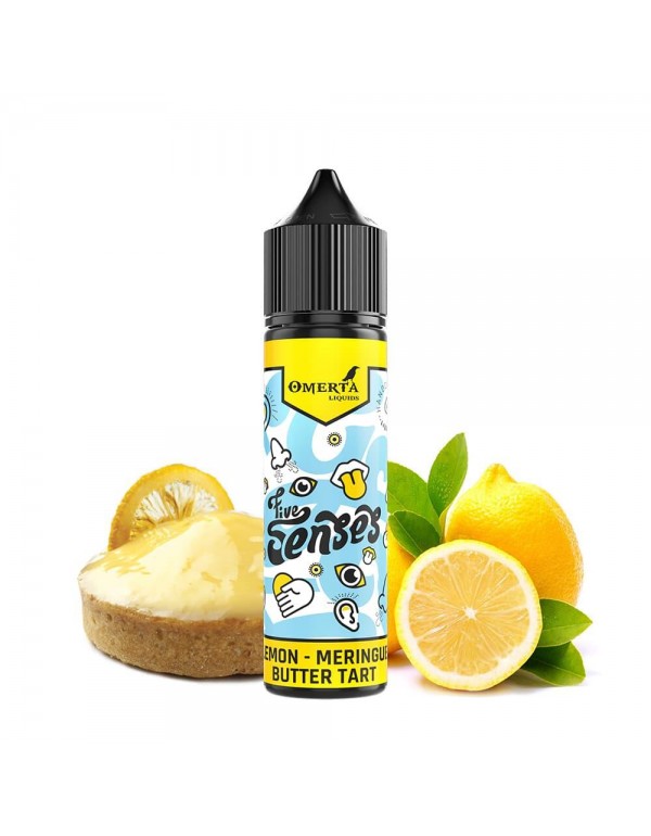 Omerta Liquid Aroma - 5Senses Lemon Meringue Butte...