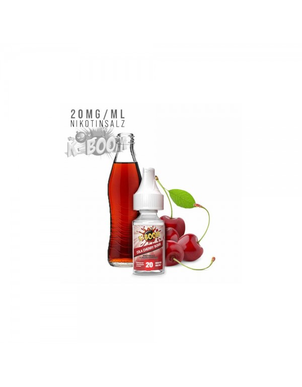 K-Boom Nikotinsalz - Cherry Cola Bomb 20mg/ml 10ml