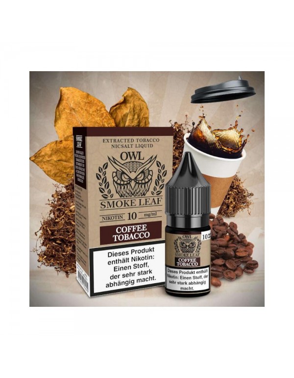 OWL Nikotinsalz Liquid 10ml - Smoke Leaf Coffee To...