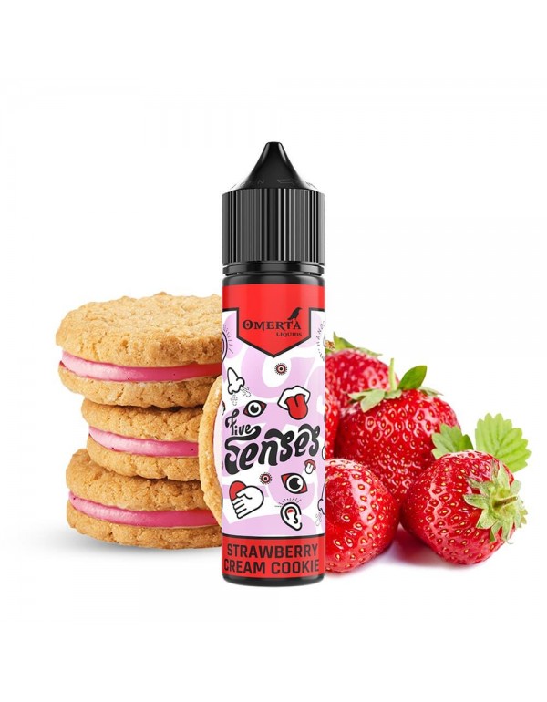 Omerta Liquid Aroma - 5Senses Strawberry Cream Coo...