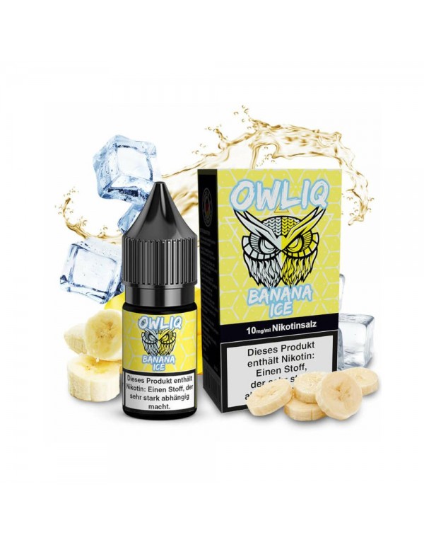 OWLIQ Nikotinsalz 10ml - Banana Ice