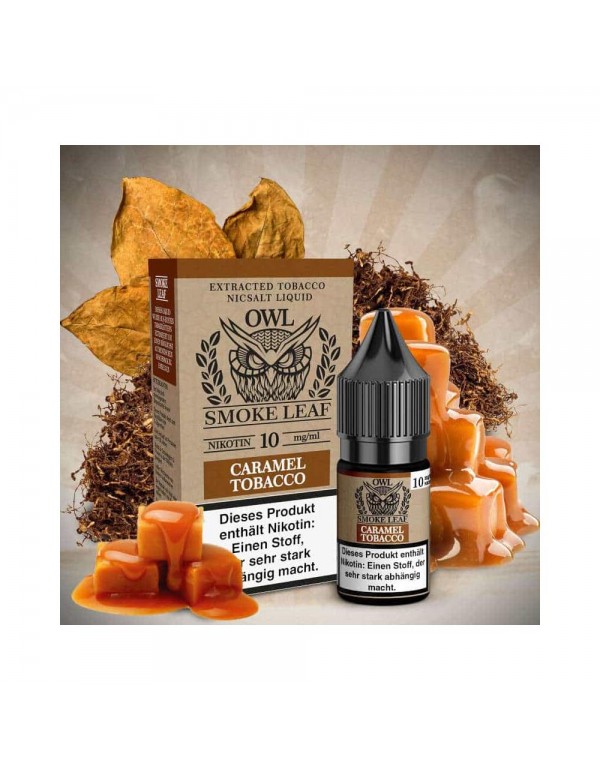 OWL Nikotinsalz Liquid 10ml - Smoke Leaf Caramel T...