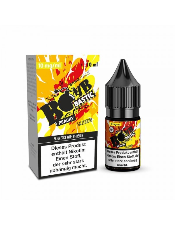 Bang Juice Bombbastic Nikotinsalz Liquid - Peachy