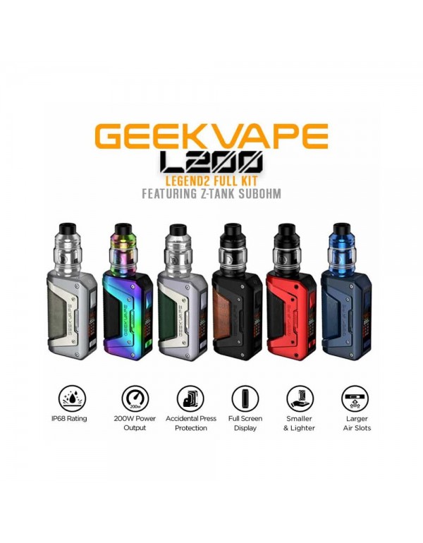 Geekvape Aegis Legend 2 Kit - 200W 5ml L200 Set