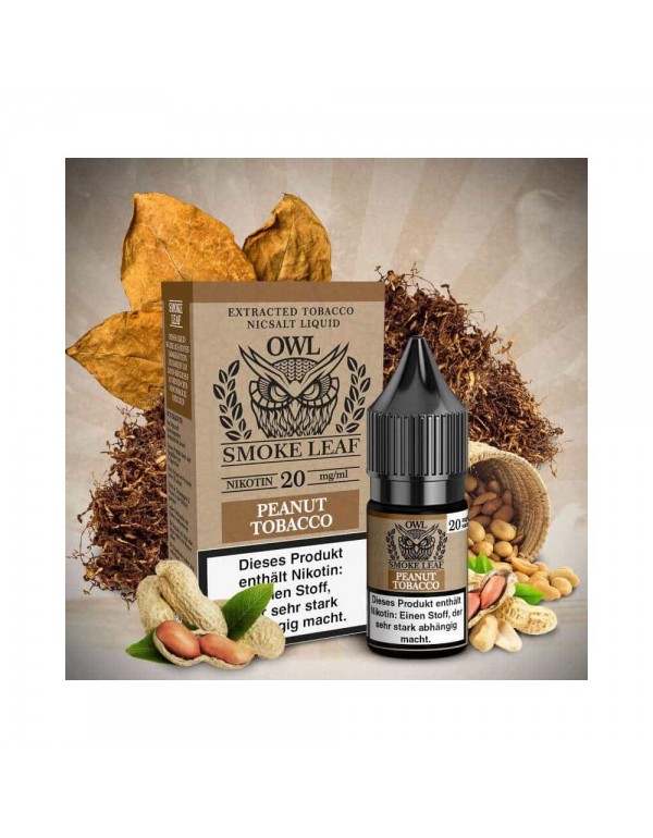 OWL Nikotinsalz Liquid 10ml - Smoke Leaf Peanut To...