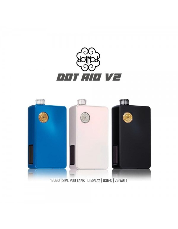 DotMod dotAIO V2 Kit - 75W 18650 Podsystem