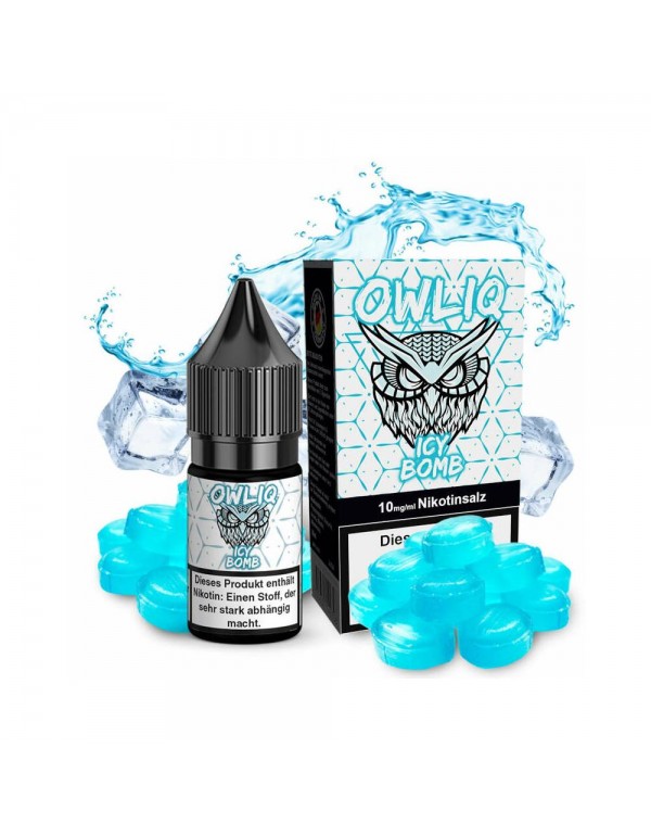 OWLIQ Nikotinsalz 10ml - Icy Bomb