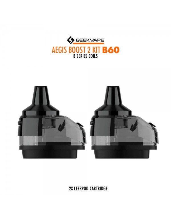 Geekvape Aegis Boost 2 Pods - B60 Leerpods