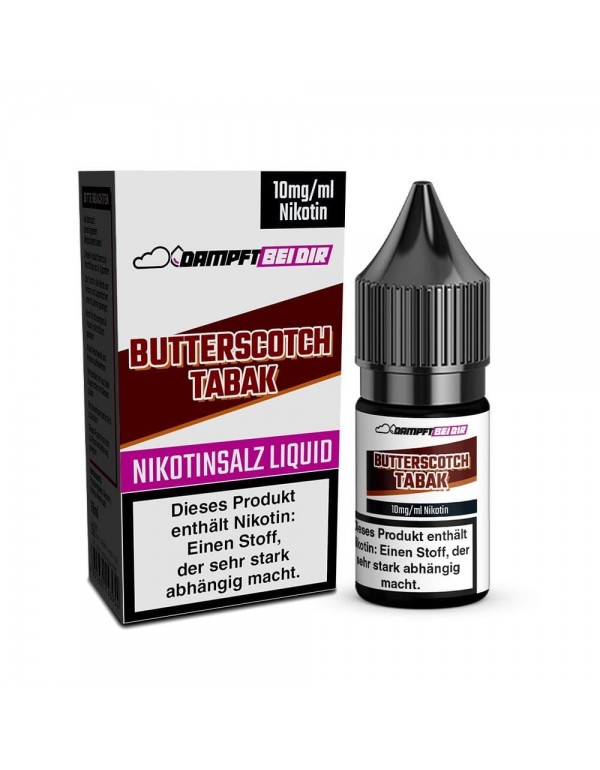 10ml Nikotinsalz Liquid - Butterscotch Tabak