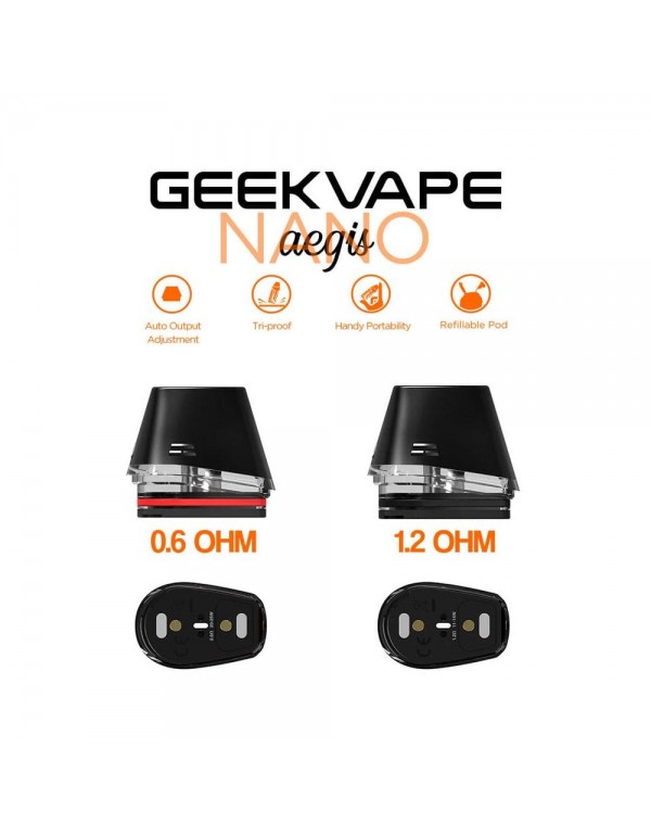 Geekvape Aegis Nano Pods - Tank Verdampfer