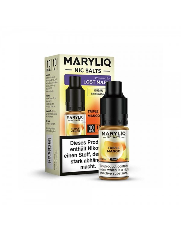 Maryliq Nikotinsalz by Lost Mary 10ml Liquid - Tri...