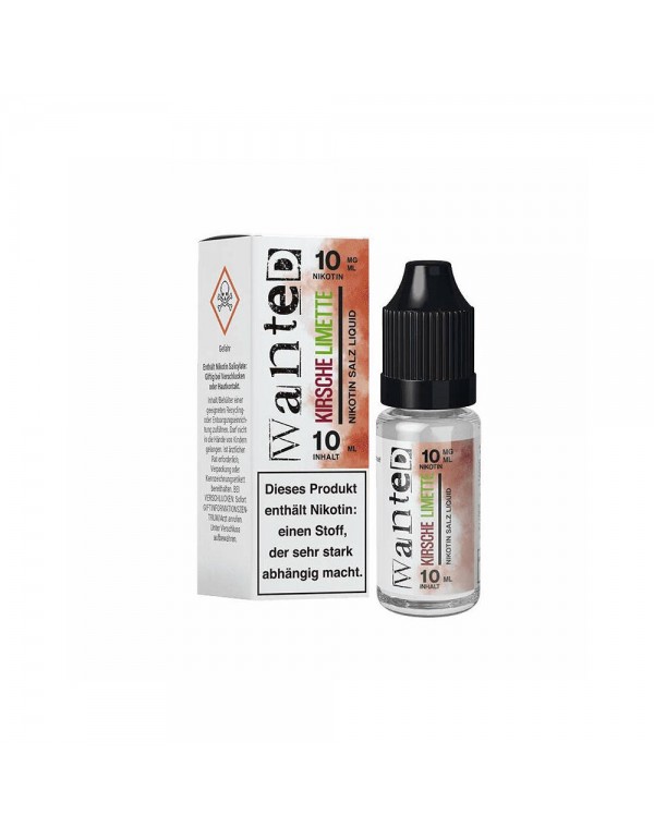 Wanted Overdosed Nikotinsalz Liquid 10ml - Kirsche...