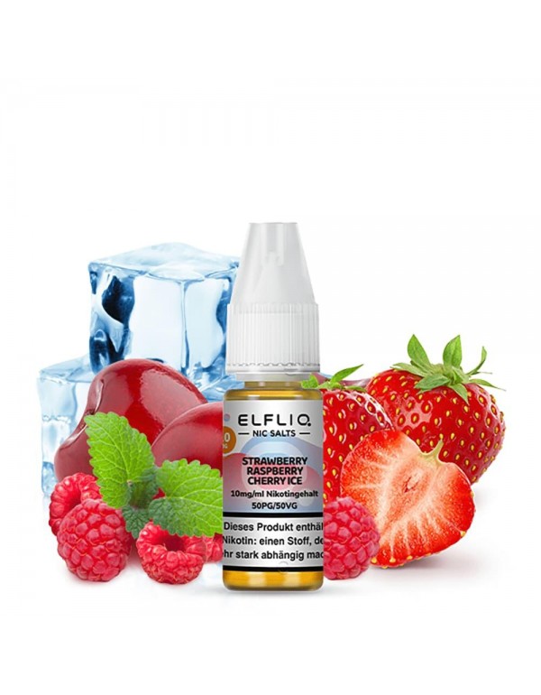 Elfliq by Elfbar Nikotinsalz 10ml Liquid - Strawbe...