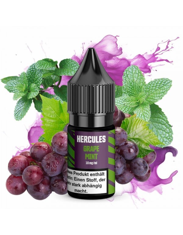 Hercules Nikotinsalz - Grape Mint 10ml