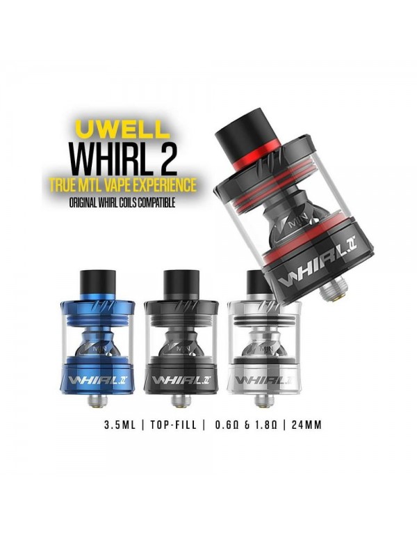 Uwell Whirl 2 Tank - 3,5ml 24mm Verdampfer