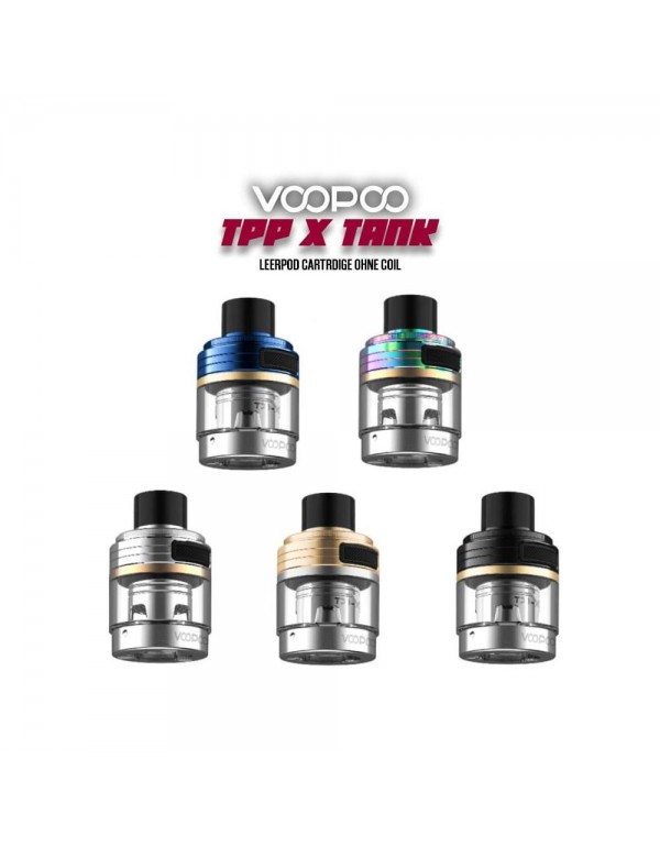 Voopoo TPP X Tank Pods - Leerpod Cartridge