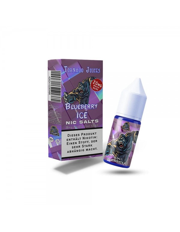 Tornado Juices Nikotinsalz - Blueberry Ice