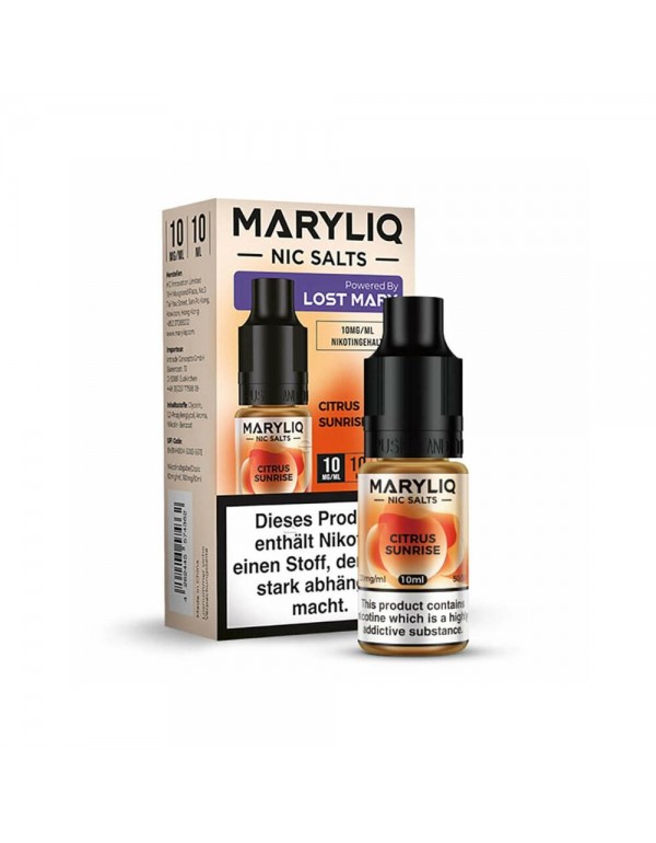 Maryliq Nikotinsalz by Lost Mary 10ml Liquid - Cit...