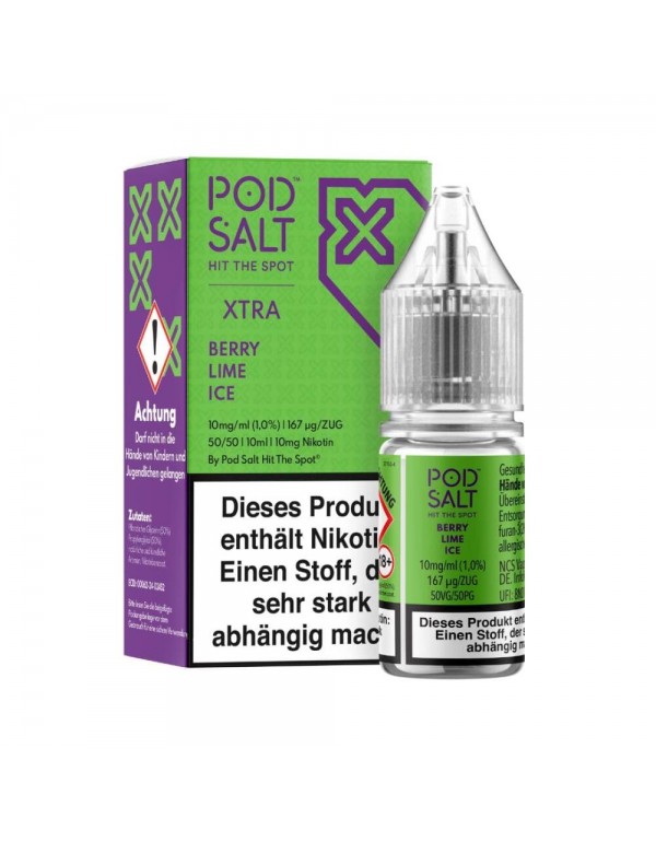 Pod Salt Xtra Nikotinsalz - Berry Lime Ice