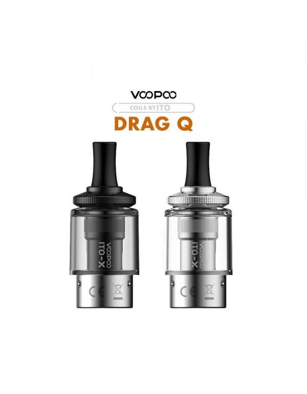 Voopoo ITO-X Pods - Drag Q Leerpod Cartridge