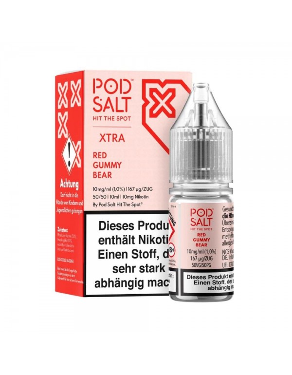 Pod Salt Xtra Nikotinsalz - Red Gummy Bear