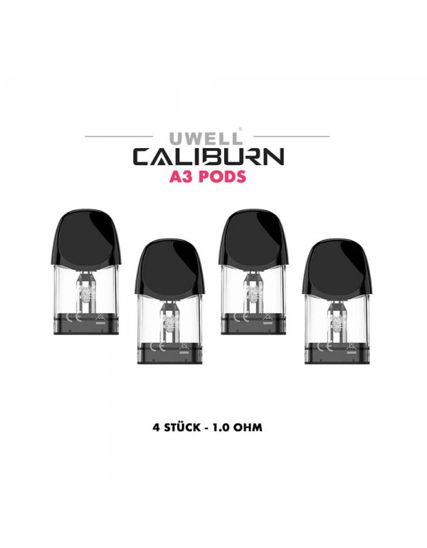 Uwell Caliburn A3 Pods 1.0 Ohm