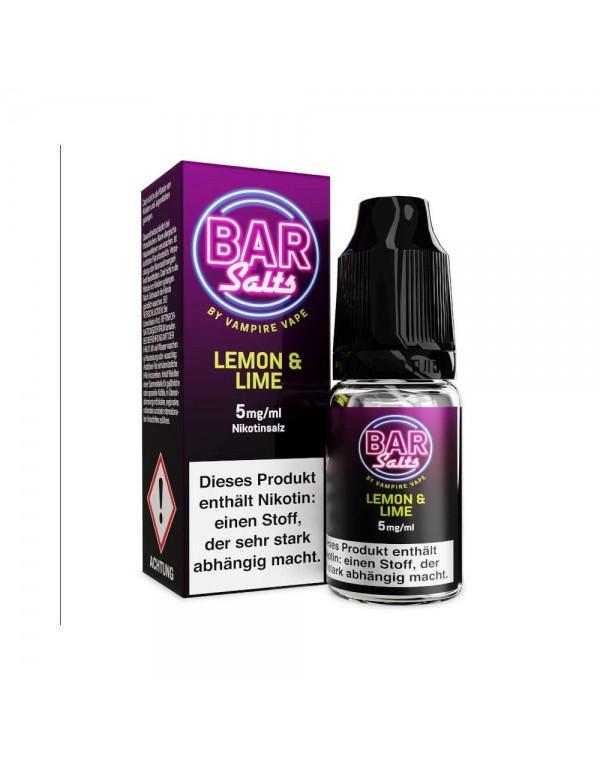 Bar Salts by Vampire Vape 10ml - Lemon Lime