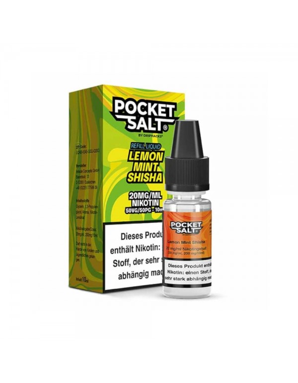 Pocket Salt - Lemon Mint Shisha