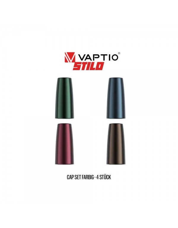 Vaptio Stilo Caps - 4er Set farbig